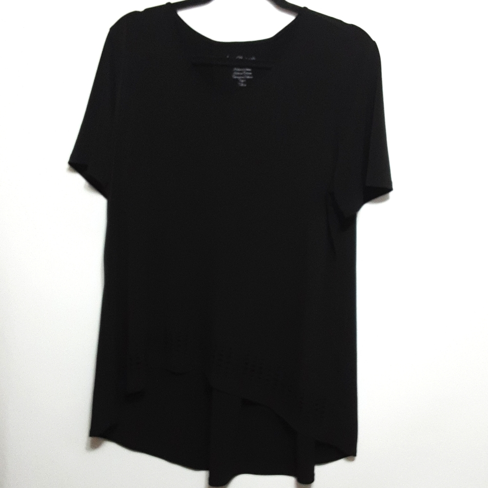 CHICO'S Women 2(L/12)‎ Polyester Spandex Tunic Top